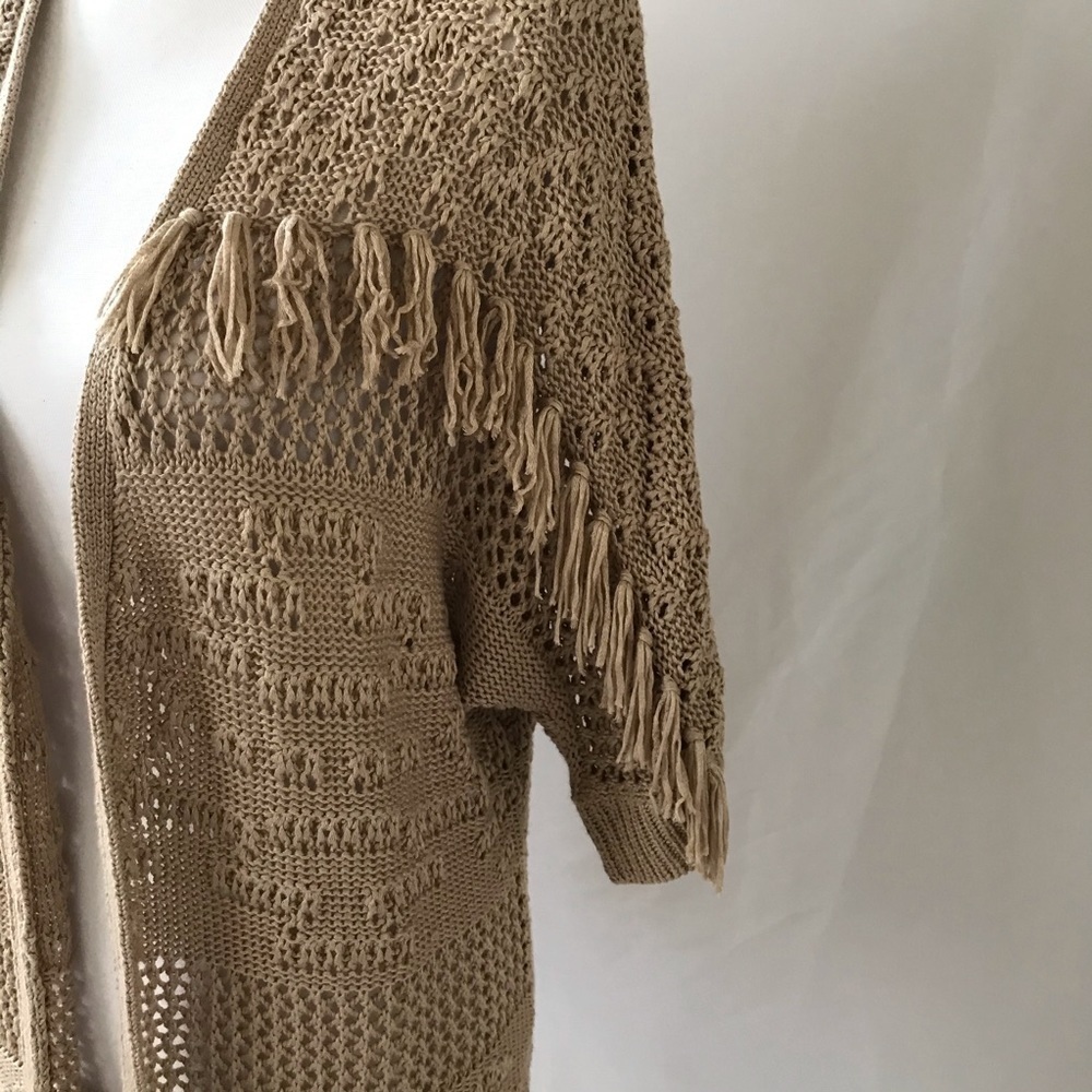 Ruby rd tan sweater ( Large) - Picture 3 of 7